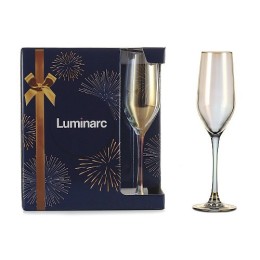 LUMINARC Набор бокалов для шампанского 160мл/6шт Selekt Золотистый Хамелеон P1636