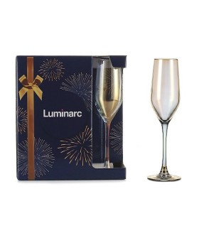 LUMINARC Набор бокалов для шампанского 160мл/6шт Selekt Золотистый Хамелеон P1636