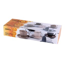 КОРАЛЛ Набор чайный 6/12 пр. Турин 19961-2