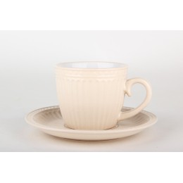 КОРАЛЛ Набор чайный 6/12 Верона HEN1351 крем