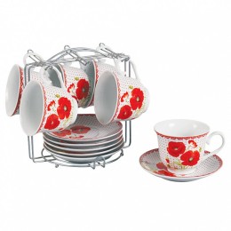 ROSARIO Набор чайный 12 предметов Маки Ф5-018К/12 