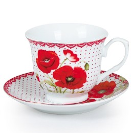 ROSARIO Набор чайный 13 предметов Маки Ф5-018К/13 