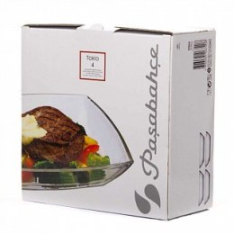 PASABAHCE Тарелка глубокая 4 штуки 191×191 мм ТОКИО 54633B