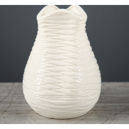 EVIS Ваза 13 см.Бутончик 3554994 белый