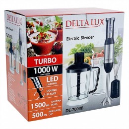 DELTA Блендер 1000W DE-7003B черный