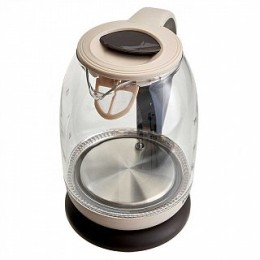 DELTA Электрический чайник LUX DE-1003 бежевый 