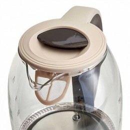 DELTA Электрический чайник LUX DE-1003 бежевый 