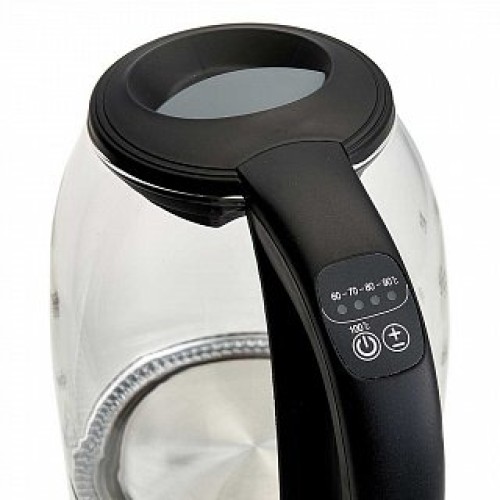 Электрический чайник Delta LUX DE-1003 черный