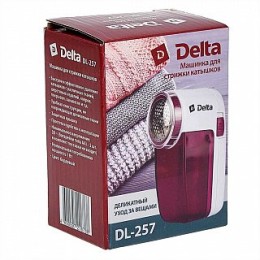 DELTA Машинка для стрижки катышков DL-257 бордовая
