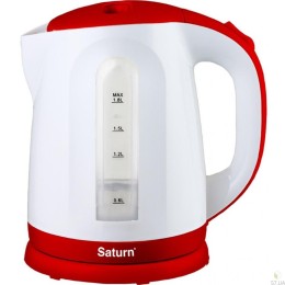 SATURN Электрический чайник ST-EK8414 red/white
