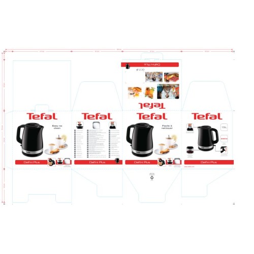 Электрический чайник Tefal DELFINI 1.5L KO150F30