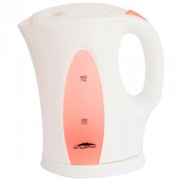 ЭЛЬБРУС Электрический чайник ЭЛЬБРУС-3 белый с розовым