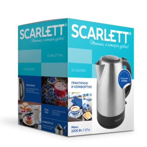 Электрический чайник Scarlett SC-EK21S67