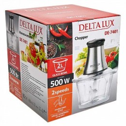 DELTA Измельчитель LUX DE-7401 черный