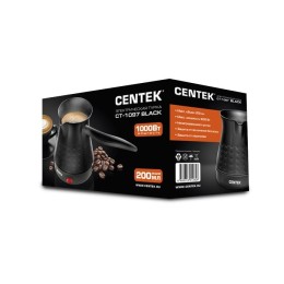 CENTEK Электрическая турка CT-1097 Black