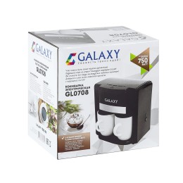 GALAXY Кофеварка GL0708 черный