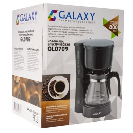 GALAXY Кофеварка GL0709 черный