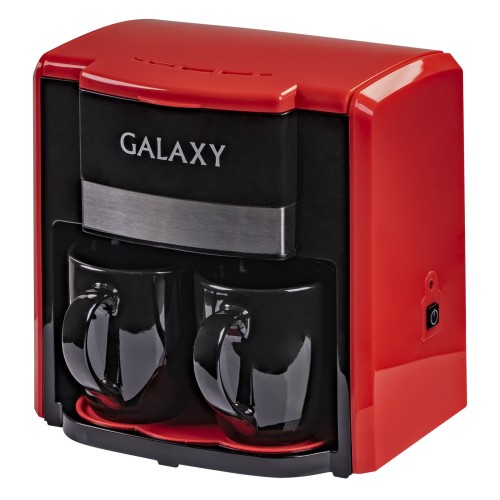 Кофеварка GALAXY GL0708 красная