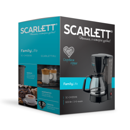 Кофеварка SCARLETT SC-CM33018