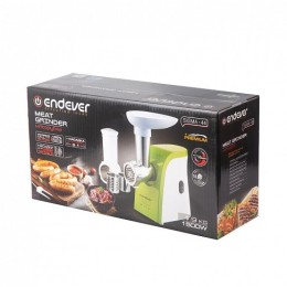 ENDEVER Мясорубка 1500W Sigma 44 бело-салатовый