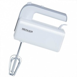 DELTA Миксер 400W LUX DE-7702 белый с серым