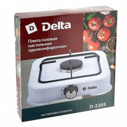 DELTA Плита газовая D-2205 белая
