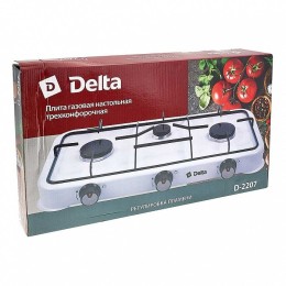DELTA Плита газовая D-2207 белая
