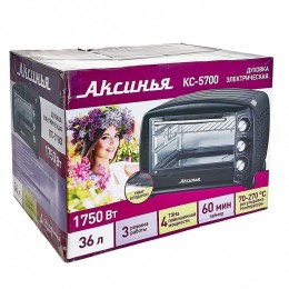 АКСИНЬЯ Духовка электрическая КС-5700 черная