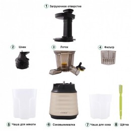 ENDEVER Шнековая соковыжималка SIGMA-89  