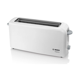 BOSCH Тостер Long slot toasterCompactClass TAT3A001 белый 