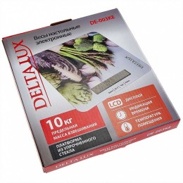 DELTA Весы кухонные Витаминный микс LUX DE-003KE