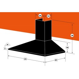 CENTEK Вытяжка кухонная CT-1820-60 SS
