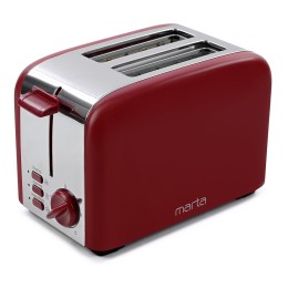 MARTA Тостер 850W MT-1721 бордовый гранат