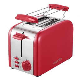 MARTA Тостер 850W MT-1722 красный рубин