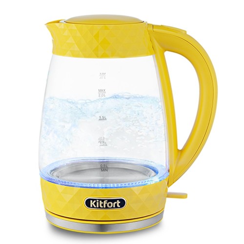 Электрический чайник Kitfort KT-6123-5 желтый