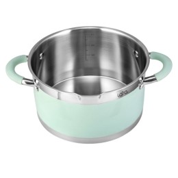 LARA Кастрюля 2,4л Mint LR02-541