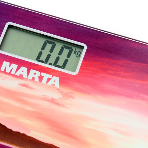 Весы напольные электронные Marta MT-1681 Цветущая лаванда