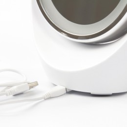 MARTA Зеркало MT-2648 Белый жемчуг