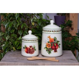 КОРАЛЛ Банка для сыпучих продуктов 350мл Melograno ZFC511-40