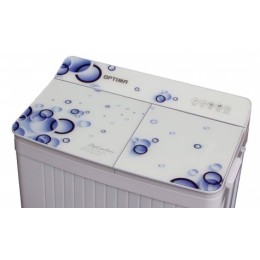 OPTIMA Стиральная машина МСП-60СТ Белое стекло Пузыри В1