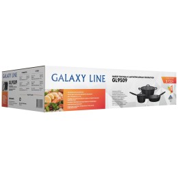 GALAXY Набор посуды с антипригарным покрытием LINE GL9509