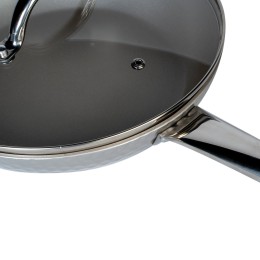 GALAXY Набор посуды с антипригарным покрытием LINE GL9510 серебристый