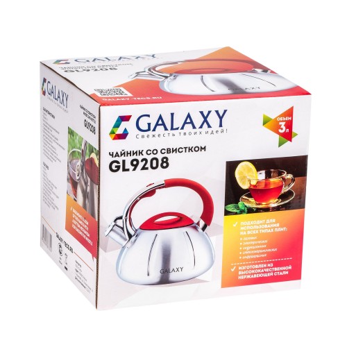 Чайник 3,0л. Galaxy GL9208