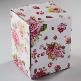 BEATRIX Дозатор для мыла с губкой Цветочная поляна Ф12-002J1