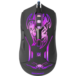 Defender Проводная игровая мышь Bionic GM-250L оптика,6кнопок,800-3200dpi