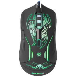 Defender Проводная игровая мышь Bionic GM-250L оптика,6кнопок,800-3200dpi