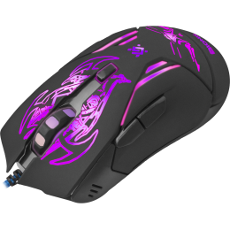 Defender Проводная игровая мышь Bionic GM-250L оптика,6кнопок,800-3200dpi