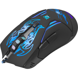 Defender Проводная игровая мышь Bionic GM-250L оптика,6кнопок,800-3200dpi