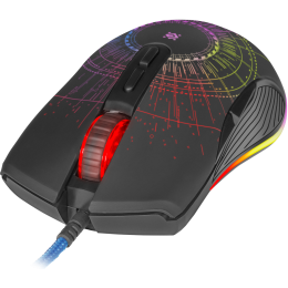 Defender Проводная игровая мышь Sirius GM-660L RGB,7кнопок,3200dpi