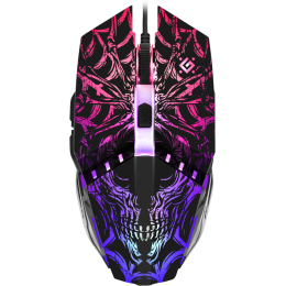 Defender Проводная игровая мышь Prototype GM-670L оптика,6кнопок,2400dpi